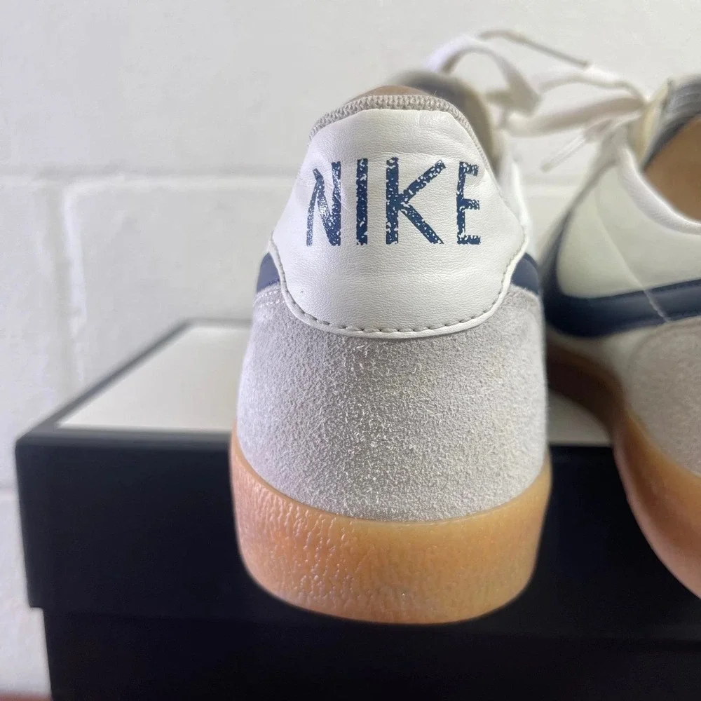 Nike Killshot 2 432997-107 Sail Navy Gum White Suede Leather Sneaker‎ Mens 13 US